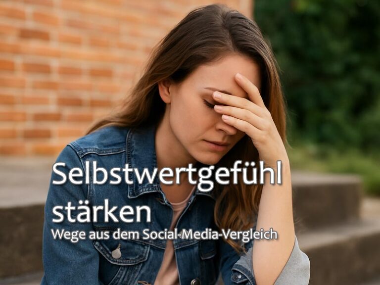 Selbstwertgefühl stärken Wege aus dem Social-Media-Vergleich
