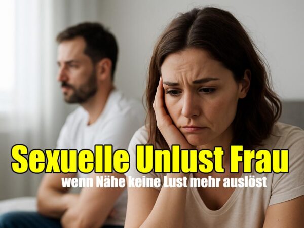 Sexuelle Unlust Frau – wenn Nähe keine Lust mehr auslöst
